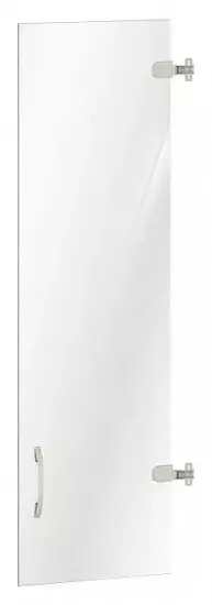 Дверь стеклянная 3 секции правая