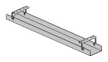Подвесной кабель-канал для сдвоенных столов