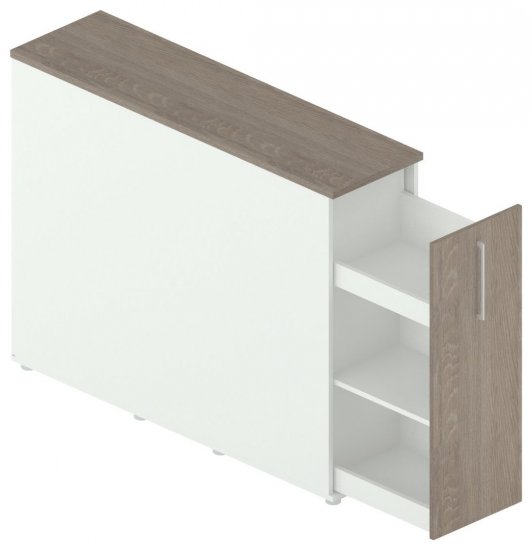 Высокая объединяющая тумба-органайзер