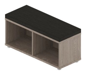 Тумба-пуф с мягкой накладкой